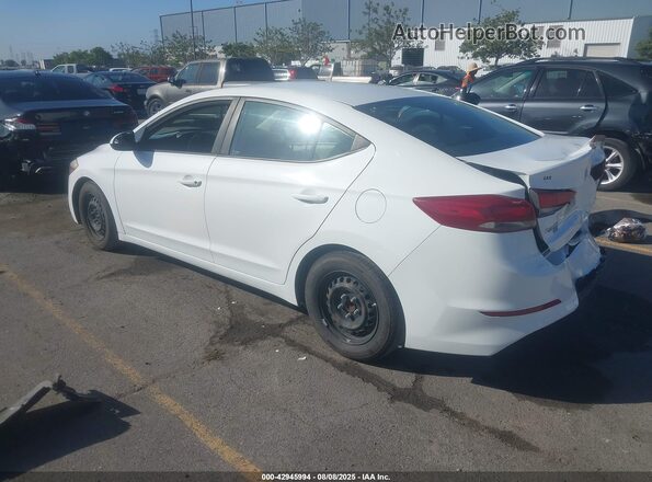 5NPD74LF2JH250560 2018 HYUNDAI ELANTRA White 