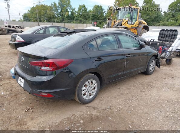 5NPD74LF2LH525475 2020 HYUNDAI ELANTRA Black Tył prawy