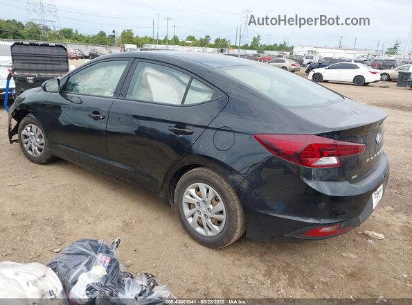 5NPD74LF2LH525475 2020 HYUNDAI ELANTRA Black Tył lewy
