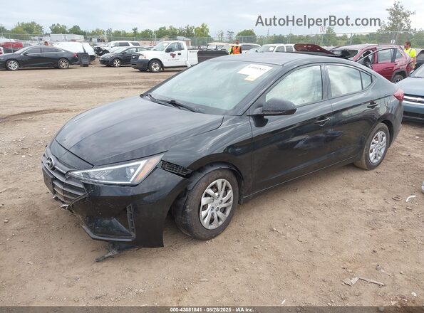 5NPD74LF2LH525475 2020 HYUNDAI ELANTRA Black Przód lewy