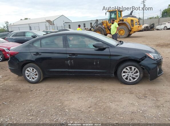 5NPD74LF2LH525475 2020 HYUNDAI ELANTRA Black Widok wnętrza 360 stopni