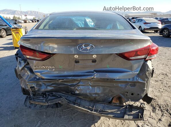 5NPD74LF3JH271224 2018 HYUNDAI ELANTRA Серый 