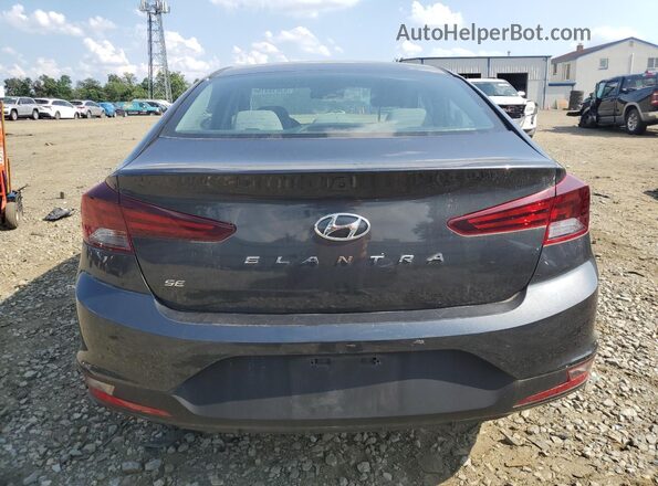 5NPD74LF3LH604928 2020 HYUNDAI ELANTRA Серый Вид сзади
