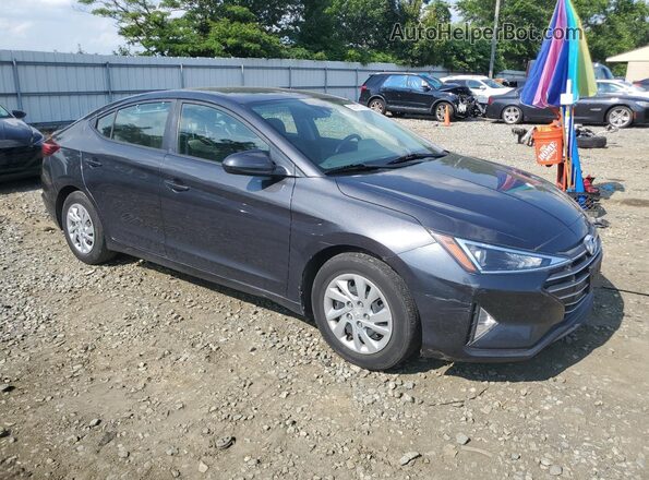 5NPD74LF3LH604928 2020 HYUNDAI ELANTRA Серый Передняя правая четверть