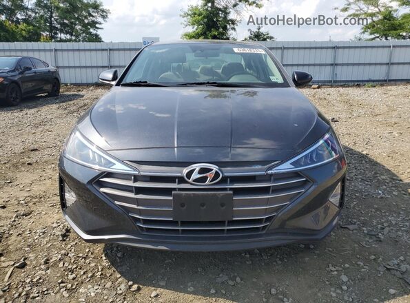 5NPD74LF3LH604928 2020 HYUNDAI ELANTRA Серый Вид спереди