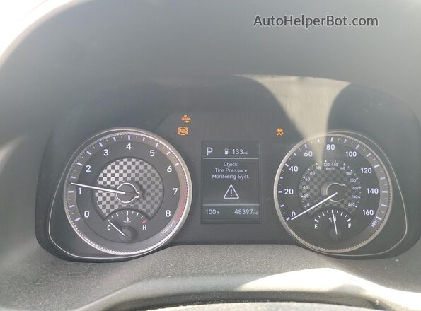 5NPD74LF3LH604928 2020 HYUNDAI ELANTRA Серый Вид щитка приборов