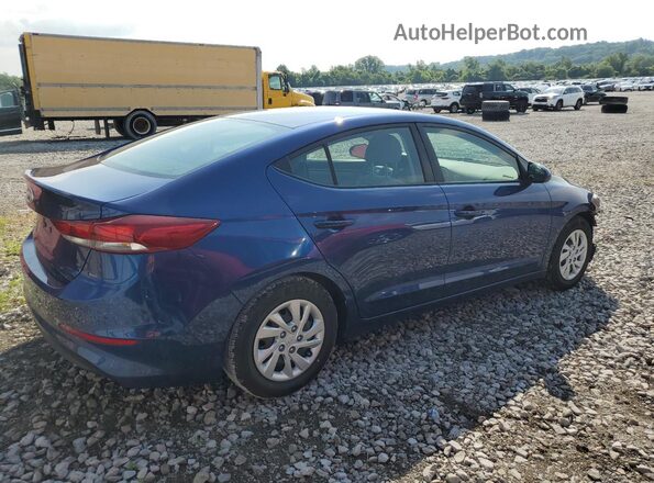 5NPD74LF4JH348960 2018 HYUNDAI ELANTRA Blue 