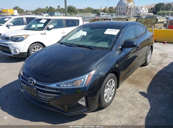 5NPD74LF4LH536963 2020 HYUNDAI ELANTRA Black Դիմացի տեսք