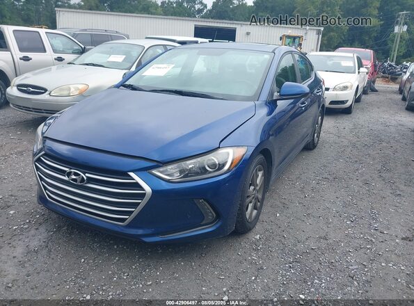 5NPD84LF0JH286566 2018 HYUNDAI ELANTRA Blue 