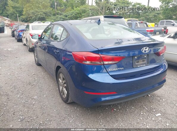 5NPD84LF0JH286566 2018 HYUNDAI ELANTRA Blue 