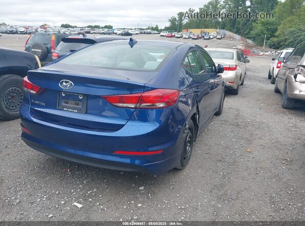 5NPD84LF0JH286566 2018 HYUNDAI ELANTRA Blue 
