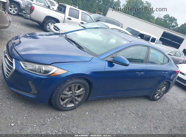 5NPD84LF0JH286566 2018 HYUNDAI ELANTRA Blue 