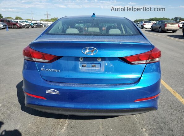 5NPD84LF0JH291654 2018 HYUNDAI ELANTRA Blue 