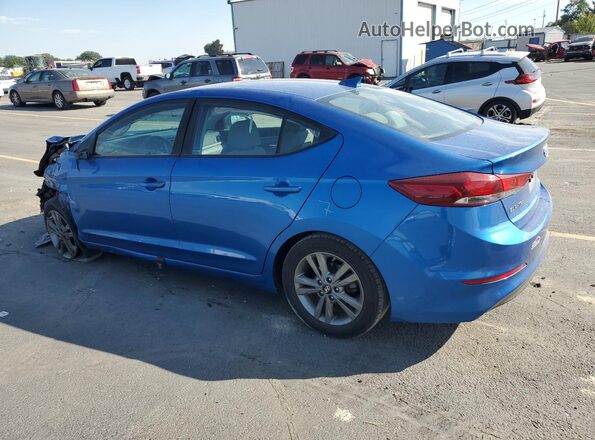 5NPD84LF0JH291654 2018 HYUNDAI ELANTRA Blue 