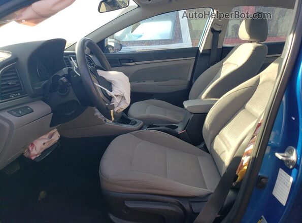 5NPD84LF0JH291654 2018 HYUNDAI ELANTRA Blue 