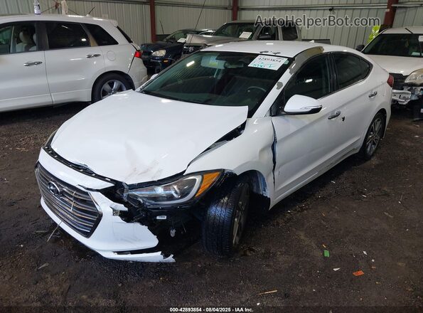 5NPD84LF1HH129350 2017 HYUNDAI ELANTRA White 