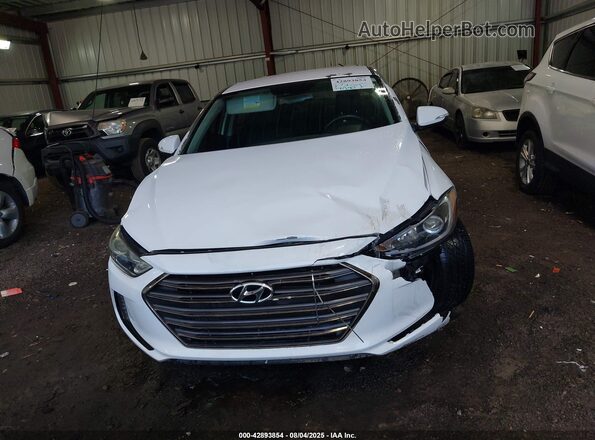 5NPD84LF1HH129350 2017 HYUNDAI ELANTRA White 