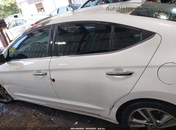 5NPD84LF1HH129350 2017 HYUNDAI ELANTRA White 