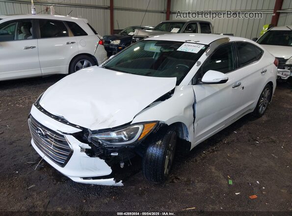 5NPD84LF1HH129350 2017 HYUNDAI ELANTRA White 