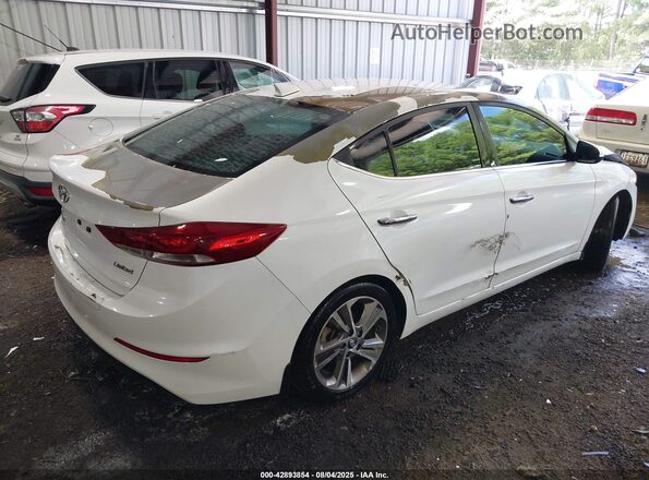 5NPD84LF1HH129350 2017 HYUNDAI ELANTRA White 