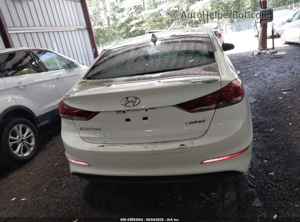 5NPD84LF1HH129350 2017 HYUNDAI ELANTRA White 