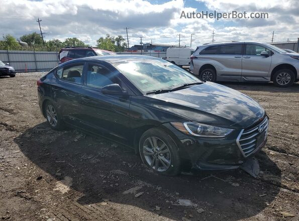 5NPD84LF1JH392380 2018 HYUNDAI ELANTRA Black 