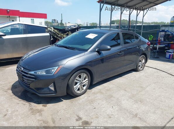 5NPD84LF1LH575538 2020 HYUNDAI ELANTRA Gray Przód lewy