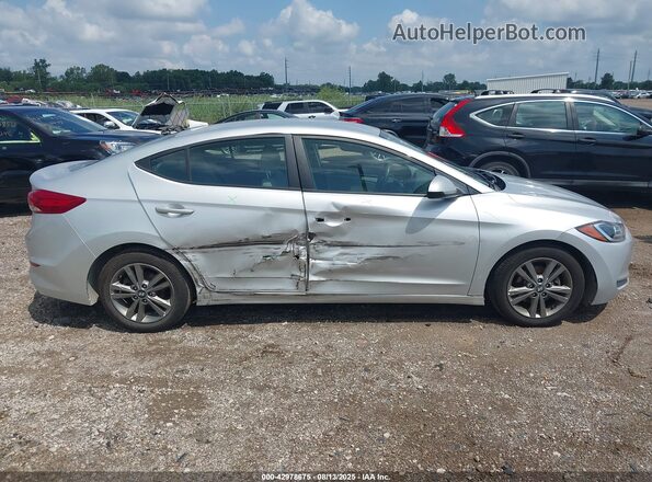 5NPD84LF2JH300709 2018 HYUNDAI ELANTRA Silver 