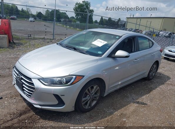 5NPD84LF2JH300709 2018 HYUNDAI ELANTRA Silver 