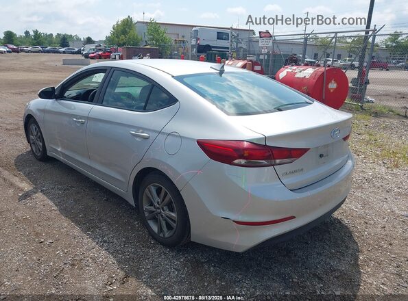 5NPD84LF2JH300709 2018 HYUNDAI ELANTRA Silver 