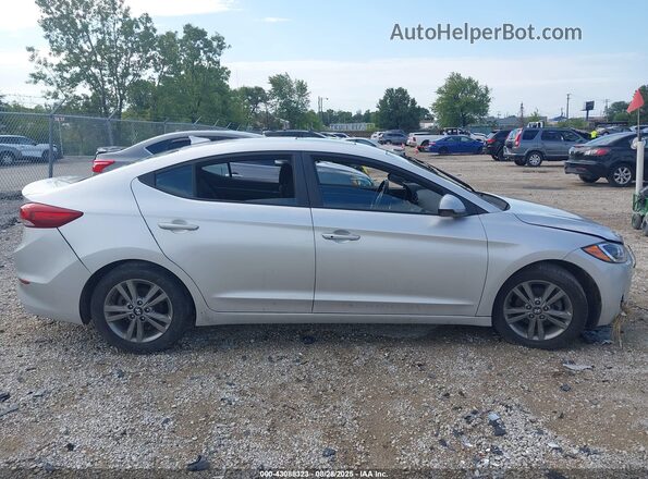 5NPD84LF2JH391125 2018 HYUNDAI ELANTRA Серебряный 