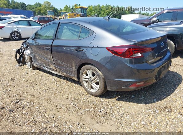 5NPD84LF2LH587049 2020 HYUNDAI ELANTRA Gray Trasero izquierdo