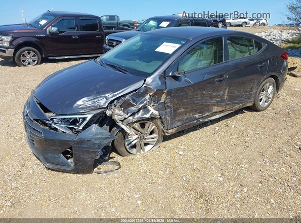 5NPD84LF2LH587049 2020 HYUNDAI ELANTRA Gray Vista tres cuartos delantera izquierda