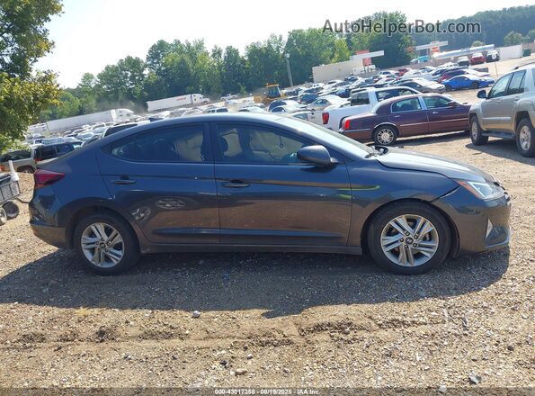 5NPD84LF2LH587049 2020 HYUNDAI ELANTRA Gray Vista interior trasera