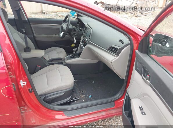 5NPD84LF2LH630644 2020 HYUNDAI ELANTRA Red Սալոնի դիմացի տեսք