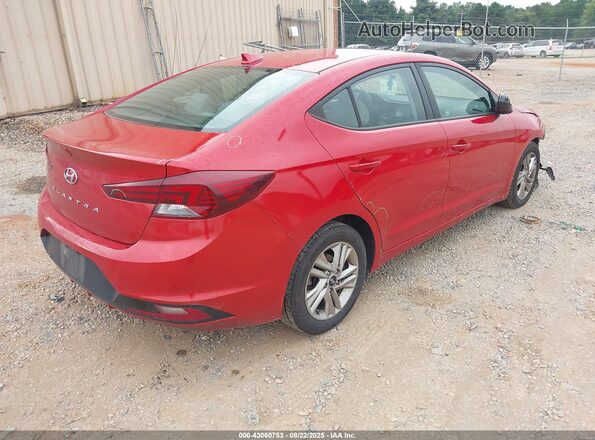 5NPD84LF2LH630644 2020 HYUNDAI ELANTRA Red Հետևի աջ