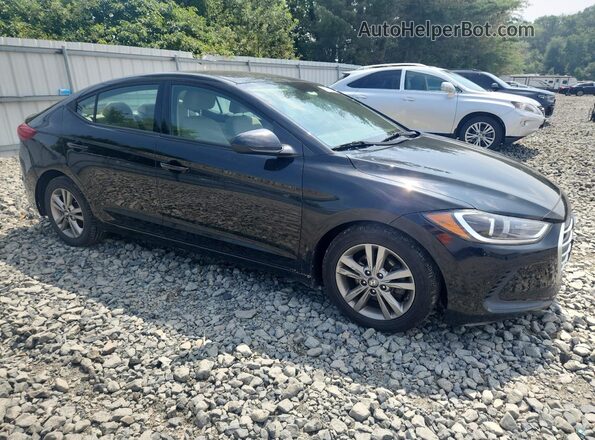 5NPD84LF3HH005807 2017 HYUNDAI ELANTRA Black Առջևի աջ
