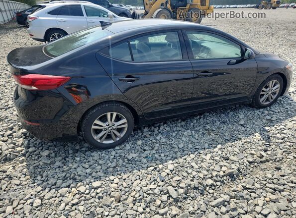 5NPD84LF3HH005807 2017 HYUNDAI ELANTRA Black Հետևի աջ