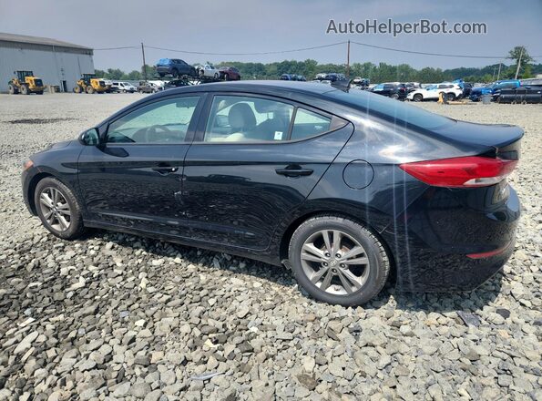 5NPD84LF3HH005807 2017 HYUNDAI ELANTRA Black Հետևի ձախ