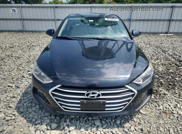 5NPD84LF3HH005807 2017 HYUNDAI ELANTRA Black Դիմացի տեսք