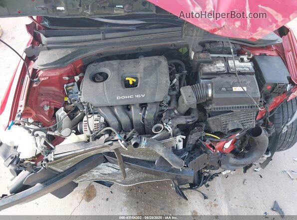 5NPD84LF3JH388685 2018 HYUNDAI ELANTRA Красный 