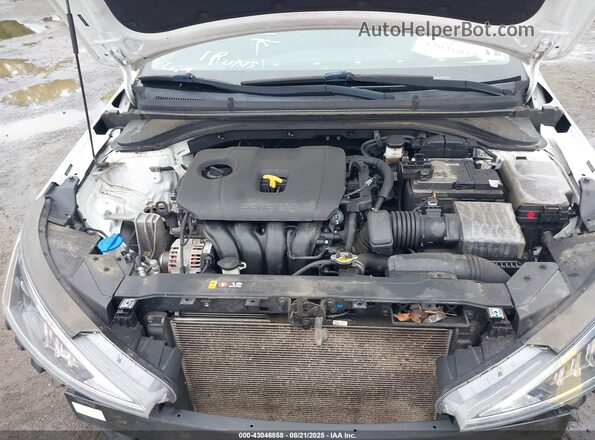 5NPD84LF3LH582569 2020 HYUNDAI ELANTRA White Вид ззаду
