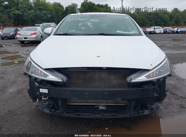 5NPD84LF3LH582569 2020 HYUNDAI ELANTRA White Вид щитка приладів