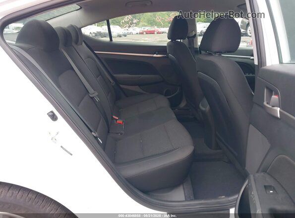 5NPD84LF3LH582569 2020 HYUNDAI ELANTRA White Вид наклейки з VIN-кодом