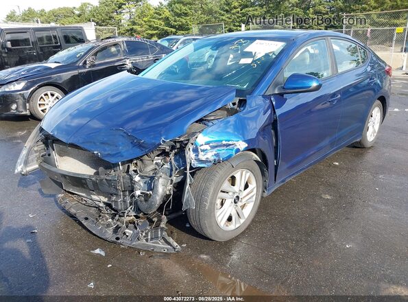 5NPD84LF3LH631043 2020 HYUNDAI ELANTRA Blue 