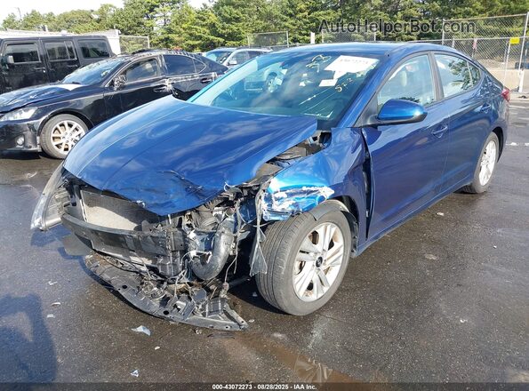 5NPD84LF3LH631043 2020 HYUNDAI ELANTRA Blue 