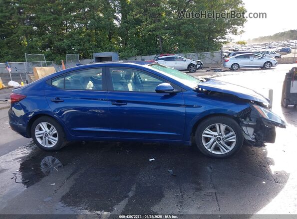 5NPD84LF3LH631043 2020 HYUNDAI ELANTRA Blue 