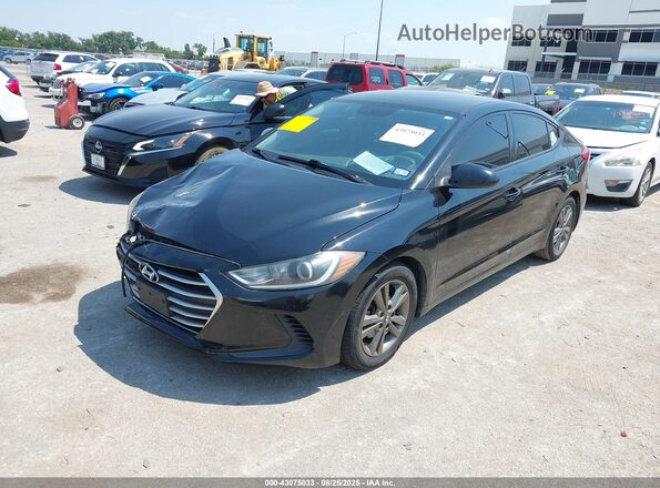 5NPD84LF4HH000843 2017 HYUNDAI ELANTRA Black 