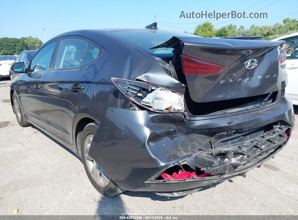 5NPD84LF4LH551668 2020 HYUNDAI ELANTRA Black Задня ліва чверть
