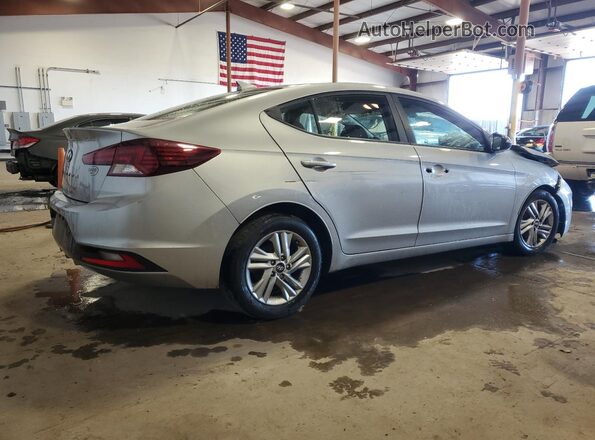 5NPD84LF4LH605633 2020 HYUNDAI ELANTRA Silver 